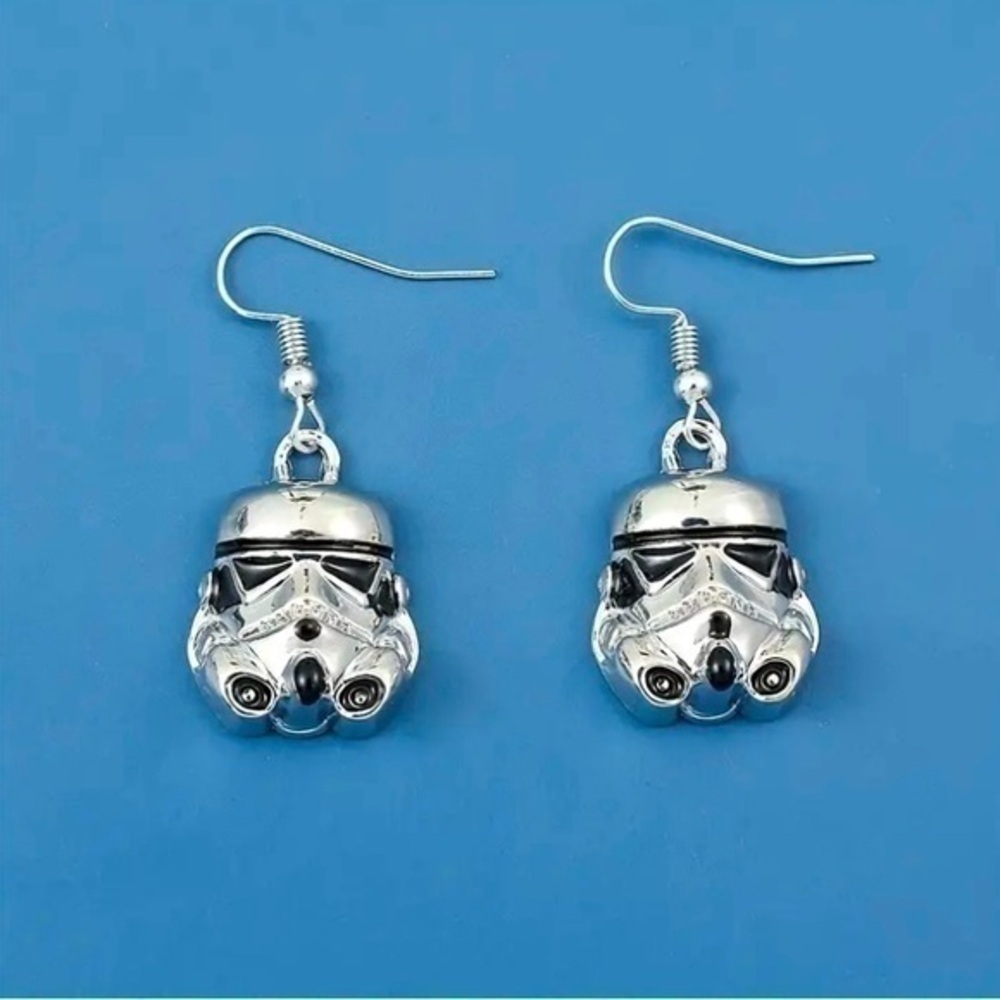 Star Wars Storm Trooper Earrings